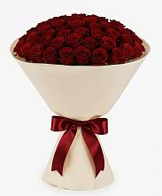 Букет 101 Бордовая роза Блэк Бакарра в Айдарово