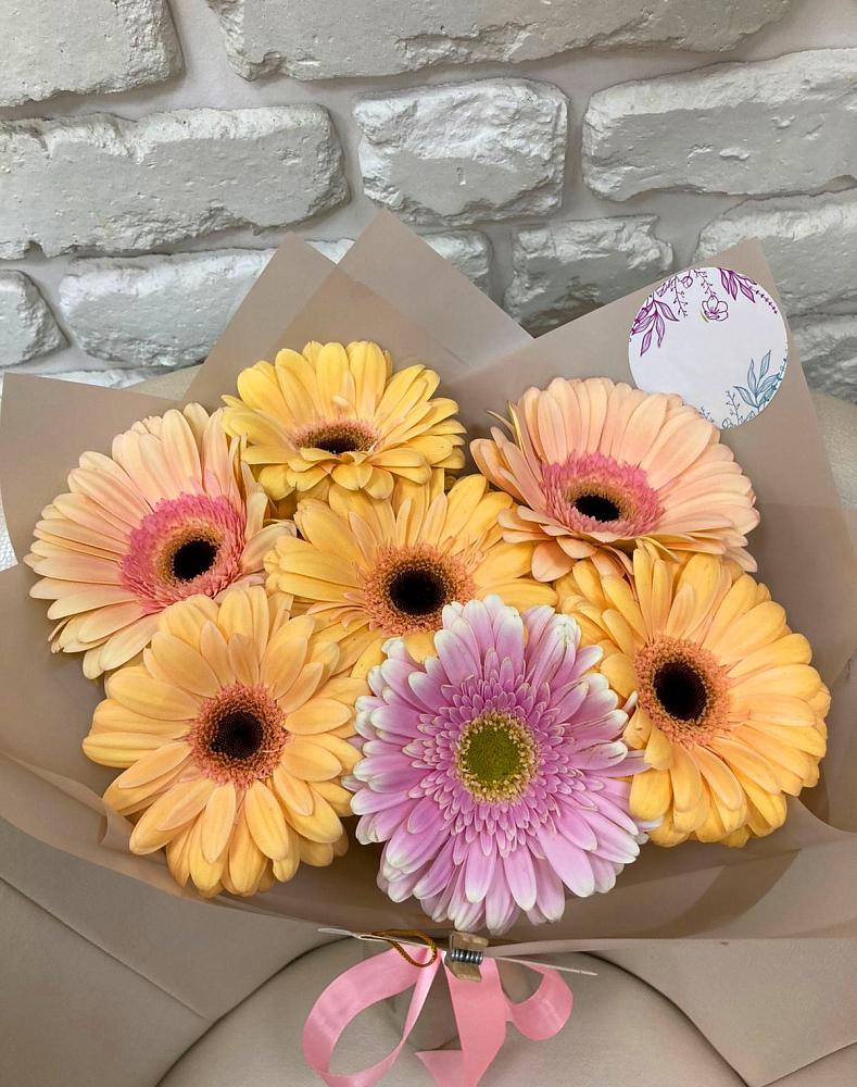 Букет цветов из: Герберы в Айдарово