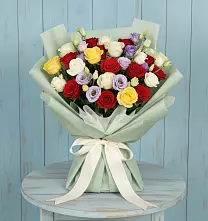 Букет цветов из:  Розы в Айдарово