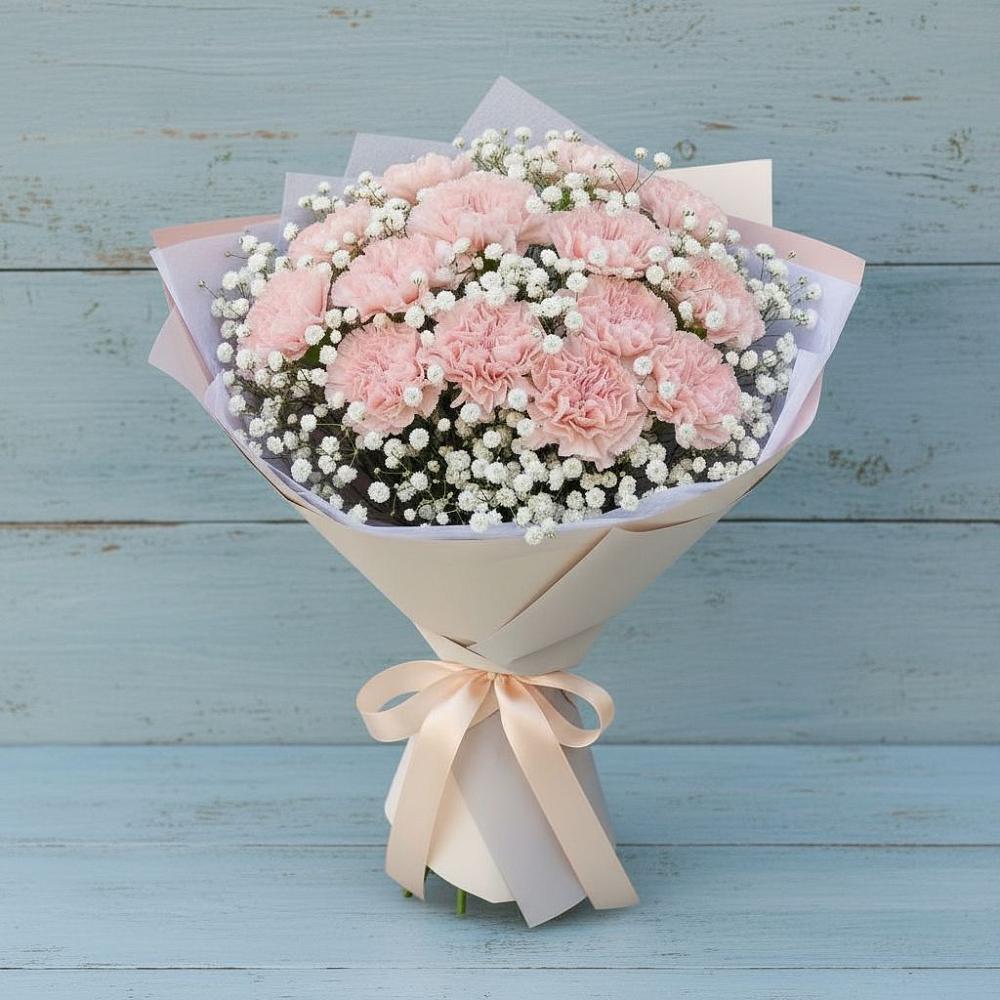 Букет цветов из: Гвоздики в Айдарово