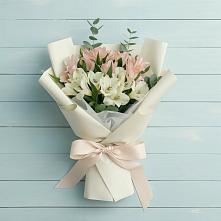 Букет цветов из:  Альстромерии в Айдарово