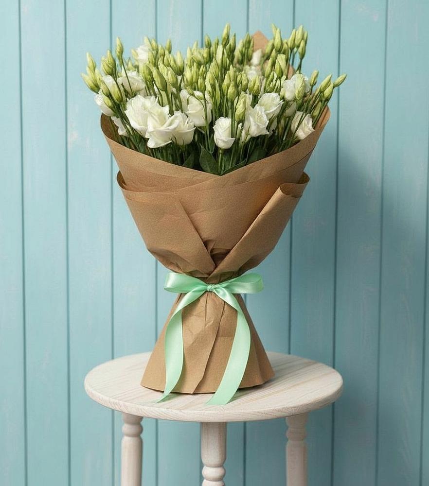 Букет цветов из: Лизиантусы в Айдарово