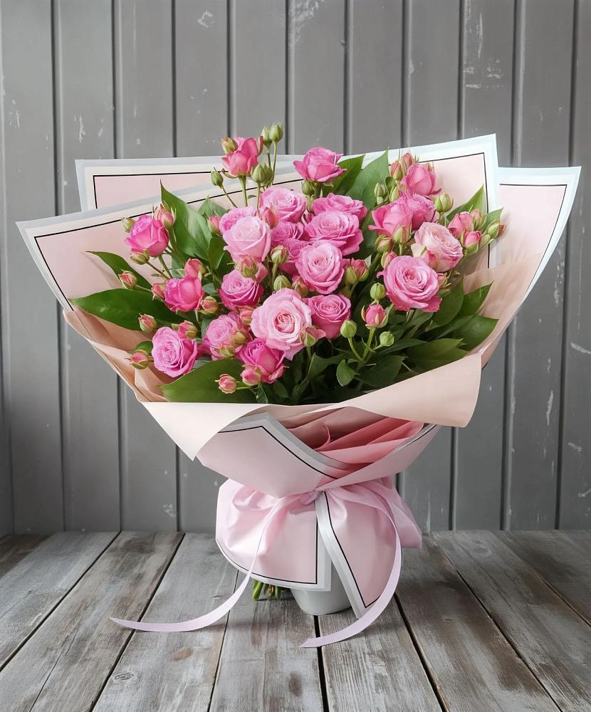 Букет Розовый кустик в Айдарово