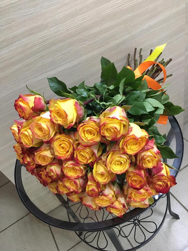 Букет Желтые розы в Айдарово