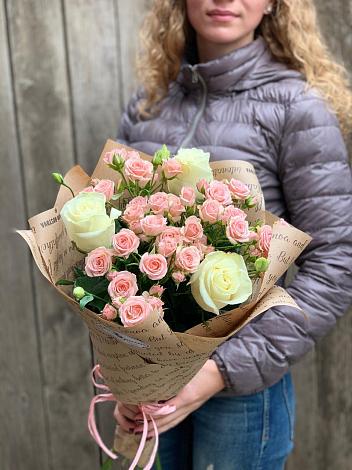 Букет цветов из: Розы в Айдарово