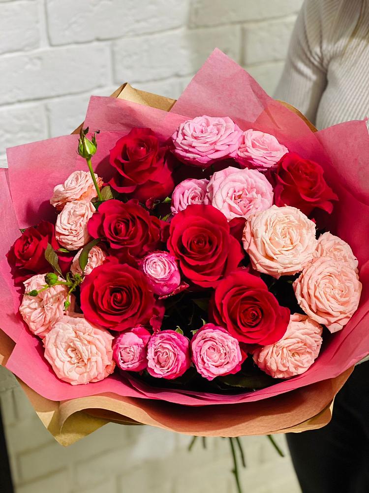 Букет цветов из: Розы в Айдарово