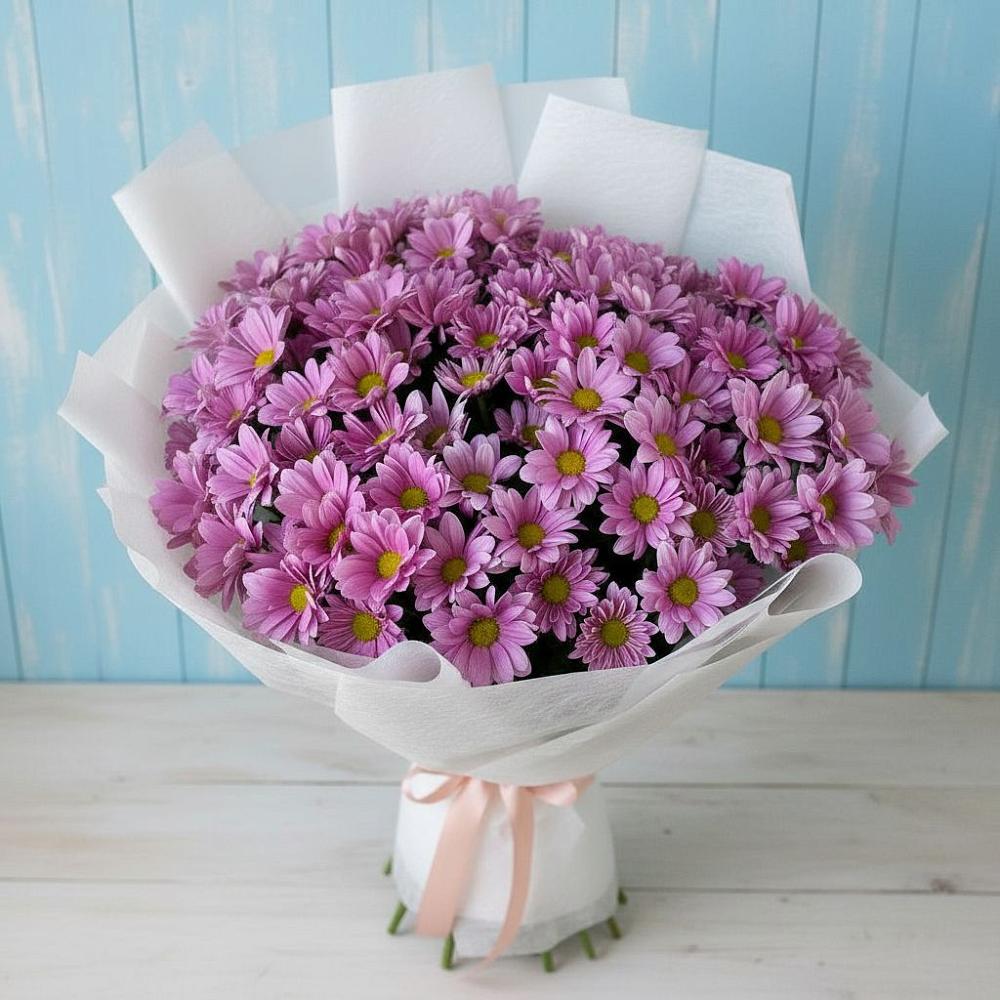 Букет цветов из: Хризантемы в Айдарово