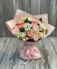 Букет цветов из:  Гвоздики, Розы и Хризантемы #REPLACE_PRED# Айдарово
