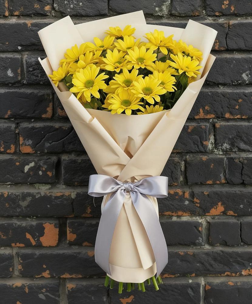 Букет цветов из: Хризантемы в Айдарово