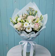 Букет цветов из:  Розы и Лизиантусы #REPLACE_PRED# Айдарово