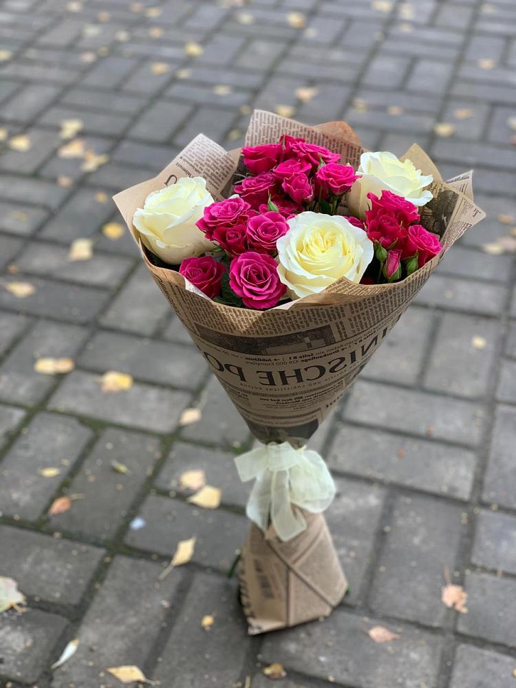 Букет цветов из: Розы в Айдарово