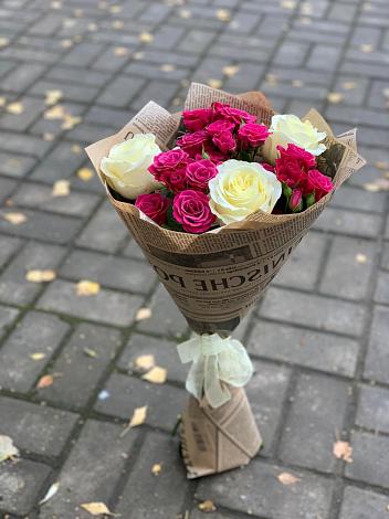 Букет цветов из: Розы в Айдарово