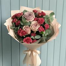Букет цветов из:  Гвоздики и Розы #REPLACE_PRED# Айдарово