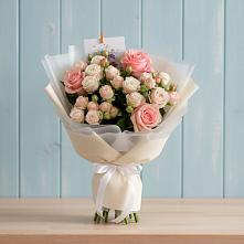 Букет цветов из:  Розы в Айдарово