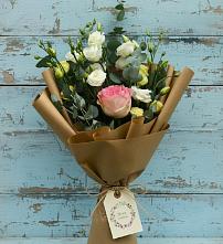 Букет цветов из:  Розы и Лизиантусы #REPLACE_PRED# Айдарово